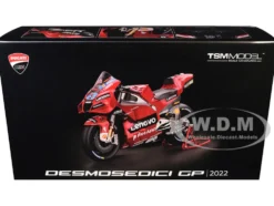 Ducati Desmosedici #43 Jack Miller "Presentation" "MotoGP World Championship" (2022) 1/12 Motorcycle Model by True Scale Miniatures