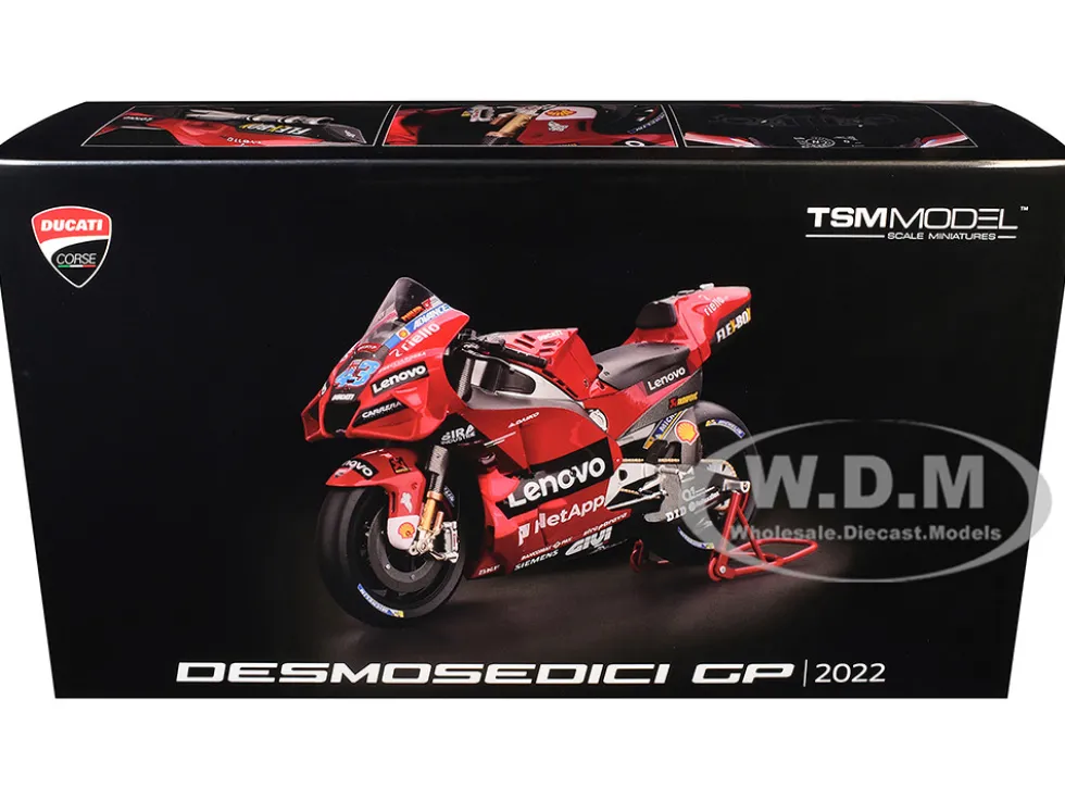 Ducati Desmosedici #43 Jack Miller "Presentation" "MotoGP World Championship" (2022) 1/12 Motorcycle Model by True Scale Miniatures