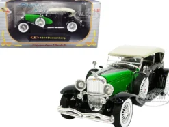1934 Duesenberg Black 1/32 Diecast Car Model Signature Models 32310