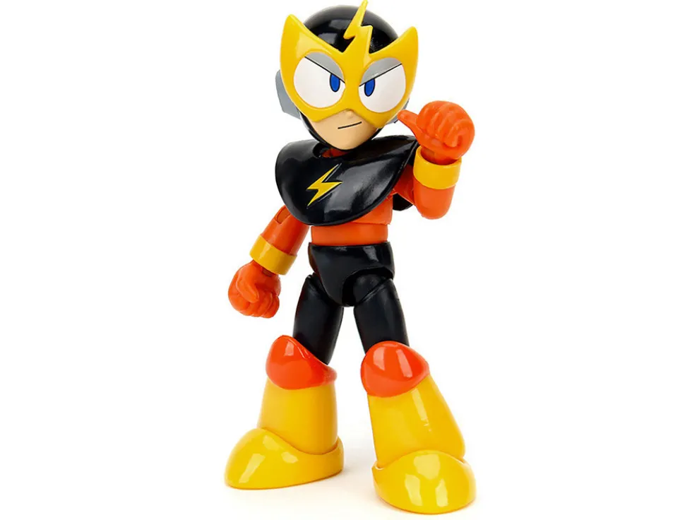 Elec Man 4.5" Moveable Figure with Accessories and Alternate Head and Hands "Mega Man" (1987) Video Game Model by Jada