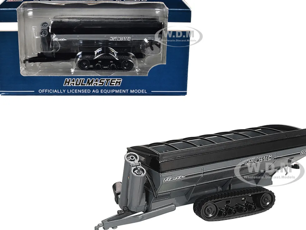 Elmer's Haulmaster 2000 Grain Cart with Tracks Gray 1/64 Diecast Model by SpecCast