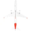 Embraer E190 Commercial Aircraft "QantasLink" (VH-UZD) White with Red Tail (Snap-Fit) 1/100 Plastic Model by Skymarks