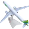 Embraer E195-E2 Commercial Aircraft "Binter Canarias" (EC-NEZ) White with Green Striped Tail 1/200 Diecast Model Airplane by Herpa