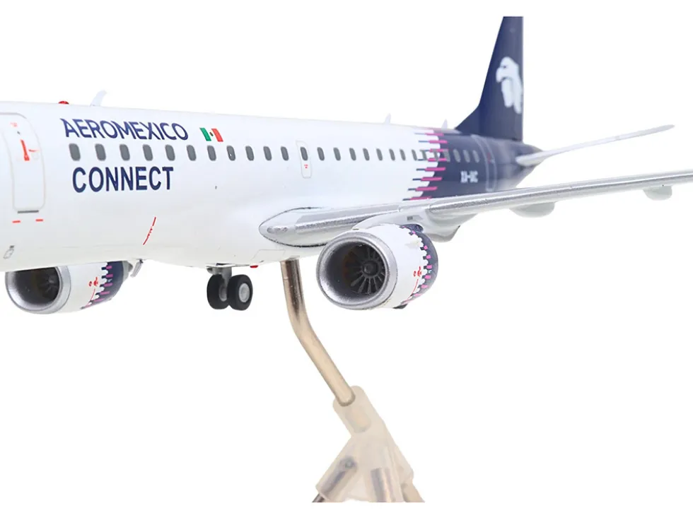 Embraer ERJ-190 Commercial Aircraft "Aeromexico Connect" (XA-IAC) White with Blue Tail "Gemini 200" Series 1/200 Diecast Model Airplane by GeminiJets