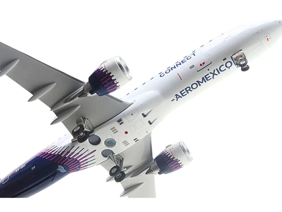 Embraer ERJ-190 Commercial Aircraft "Aeromexico Connect" (XA-IAC) White with Blue Tail "Gemini 200" Series 1/200 Diecast Model Airplane by GeminiJets