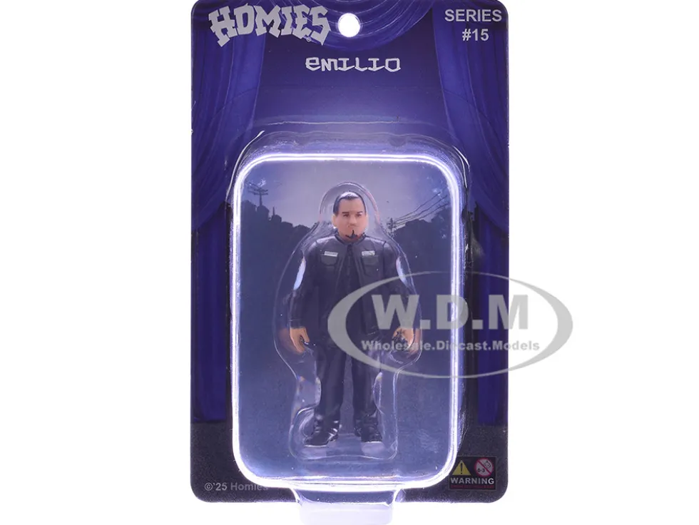 Emilio 1.75" Figure "Special Release" #2 Series 15 Model by Homies