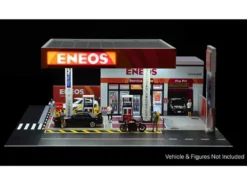 Eneos Japan Gas Station Diorama Set