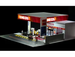Eneos Japan Gas Station Diorama Set