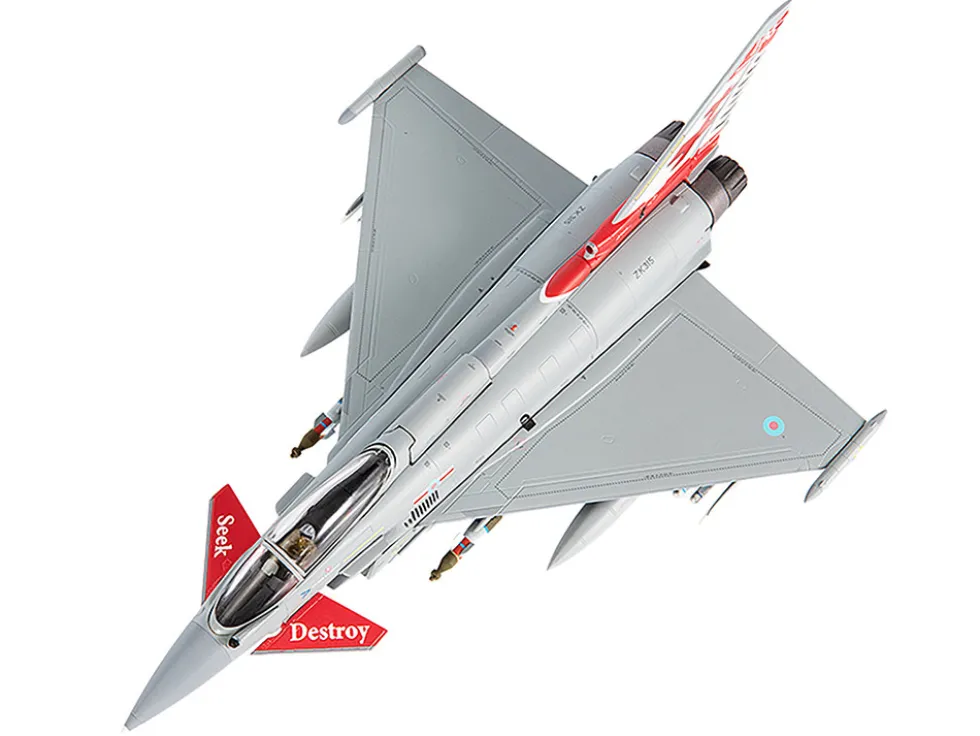 Eurofighter Typhoon FGR4 EF-2000 Aircraft "No.41(R) Squadron, 100th Anniversary" (2016) British Royal Air Force 1/72 Diecast Model by JC Wings