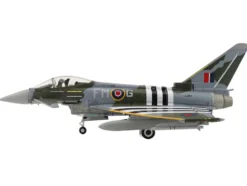 Eurofighter Typhoon FGR4 Fighter Aircraft "ZJ913 FM-G" (2024) British Royal Air Force "Air Power Series" 1/72 Diecast Model by Hobby Master