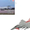 Eurofighter Typhoon Fighter Aircraft "ZK315, 41 Squadron, RAF Coningsby" (2015) Royal Air Force "Air Power Series" 1/72 Diecast Model by Hobby Master