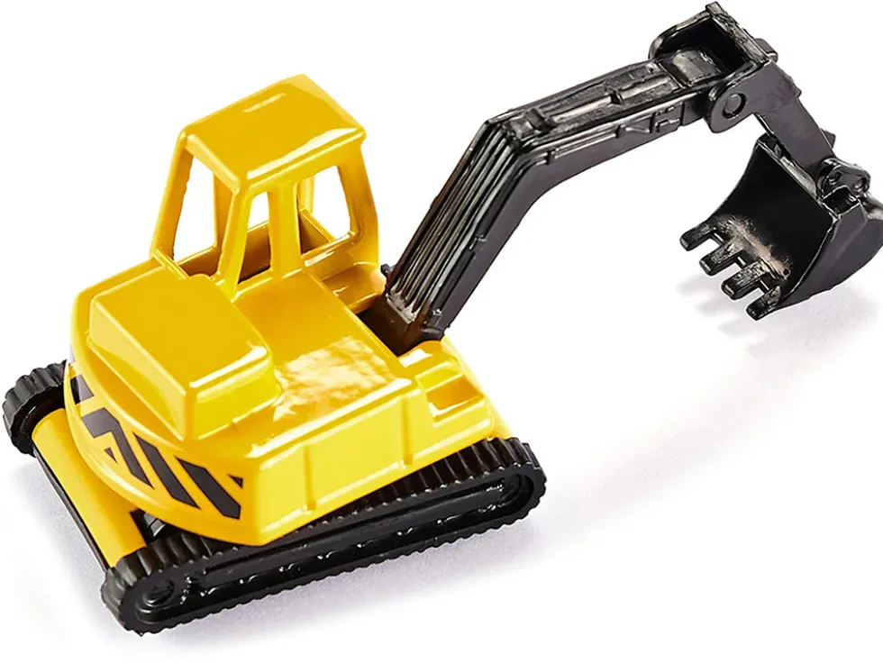 Excavator Yellow and Black Diecast Model Siku 0801