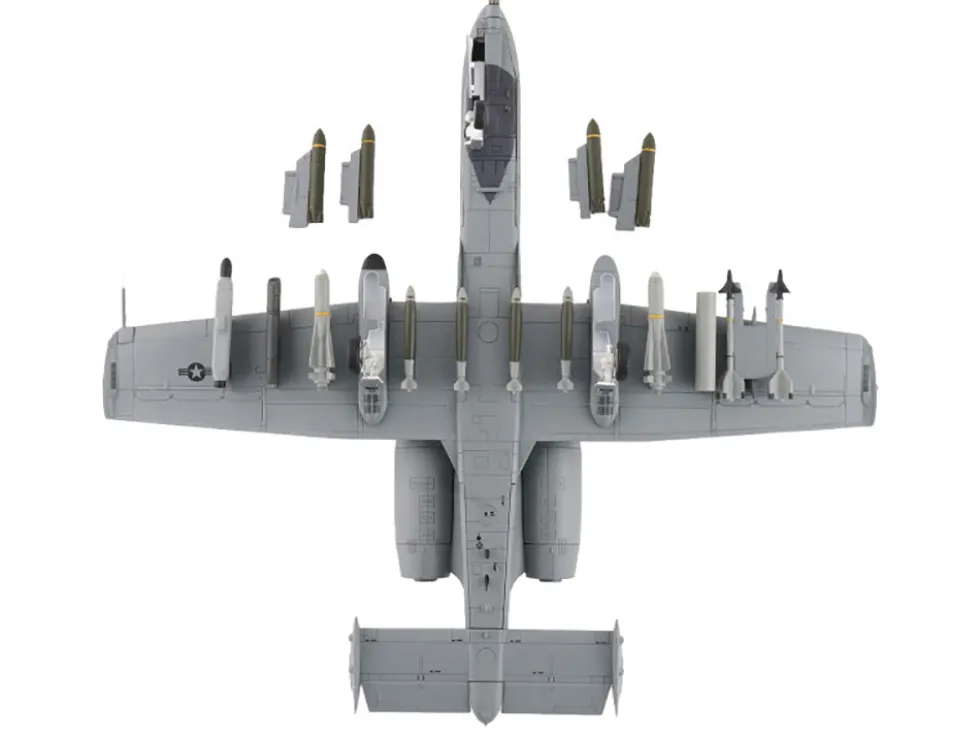Fairchild Republic A-10C Thunderbolt II Attack Aircraft "80-0283, 25th FS, 51st FW, Osan Air Base" (2015) United States Air Force "Air Power Series" 1/72 Diecast Model by Hobby Master
