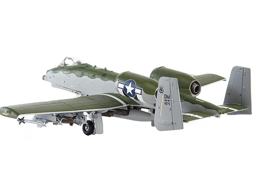 Fairchild Republic A 10C Thunderbolt II Attack Aircraft 355th Fighter Wing 354th Fighter Squadron Bulldogs 2020 United States Air Force 1/144 Diecast Model JC Wings JCW-144-A10-003