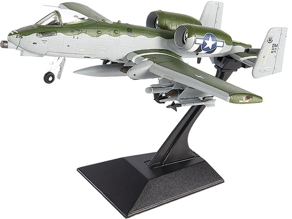 Fairchild Republic A 10C Thunderbolt II Attack Aircraft 355th Fighter Wing 354th Fighter Squadron Bulldogs 2020 United States Air Force 1/144 Diecast Model JC Wings JCW-144-A10-003