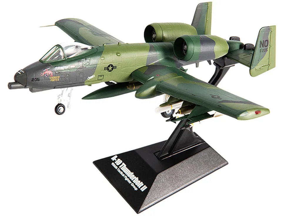 Fairchild Republic A-10 Thunderbolt II Attack Aircraft "23rd Tactical Fighter Wing, 706th Fighter Squadron, Operation Desert Storm" (1991) United States Air Force 1/144 Diecast Model by JC Wings