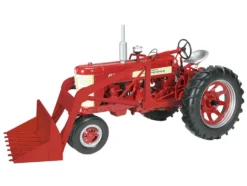 Farmall 450 Narrow Front Diesel Tractor with Loader Red "Classic Series" 1/16 Diecast Model by SpecCast