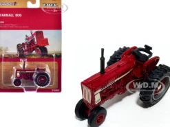 Farmall 806 Narrow Front Tractor Red 1/64 Diecast Model by ERTL TOMY