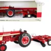 Farmall 560 Tractor Disс Harrow Red Case IH Agriculture Series 1/16 Diecast Model ERTL TOMY 44223