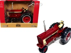 Farmall 806 Tractor Red 1/16 Diecast Model by ERTL TOMY