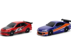 Fast & Furious Han's Garage Diorama with 2 Cars and Accessories