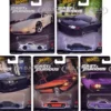 Fast & Furious 2025 5 piece Set K Diecast Model Cars by Hot Wheels