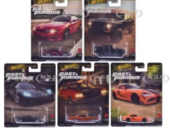 Fast & Furious 2025 5 piece Set L Model Cars by Hot Wheels