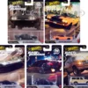 Fast & Furious 25th Anniversary 2026 5 piece Set Q Diecast Model Cars by Hot Wheels
