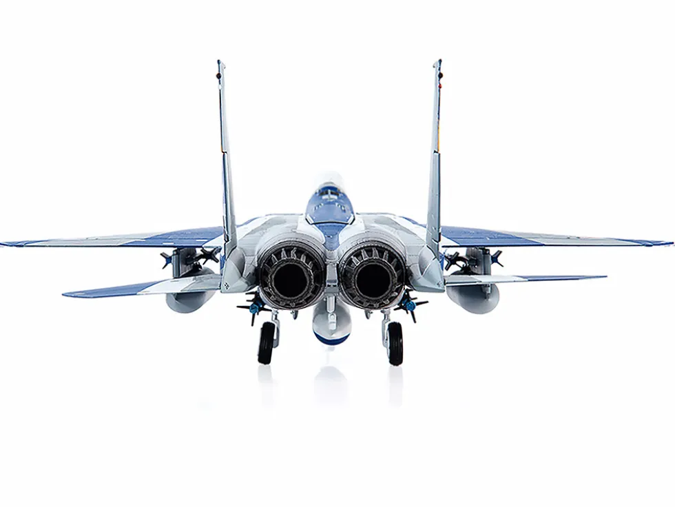 F-15DJ JASDF Japan Air Self-Defense Force Eagle Fighter Aircraft 23rd Fighter Training Group 20th Anniversary Display Stand Limited Edition 600 pieces Worldwide 1/72 Diecast Model JC Wings JCW-72-F15-015
