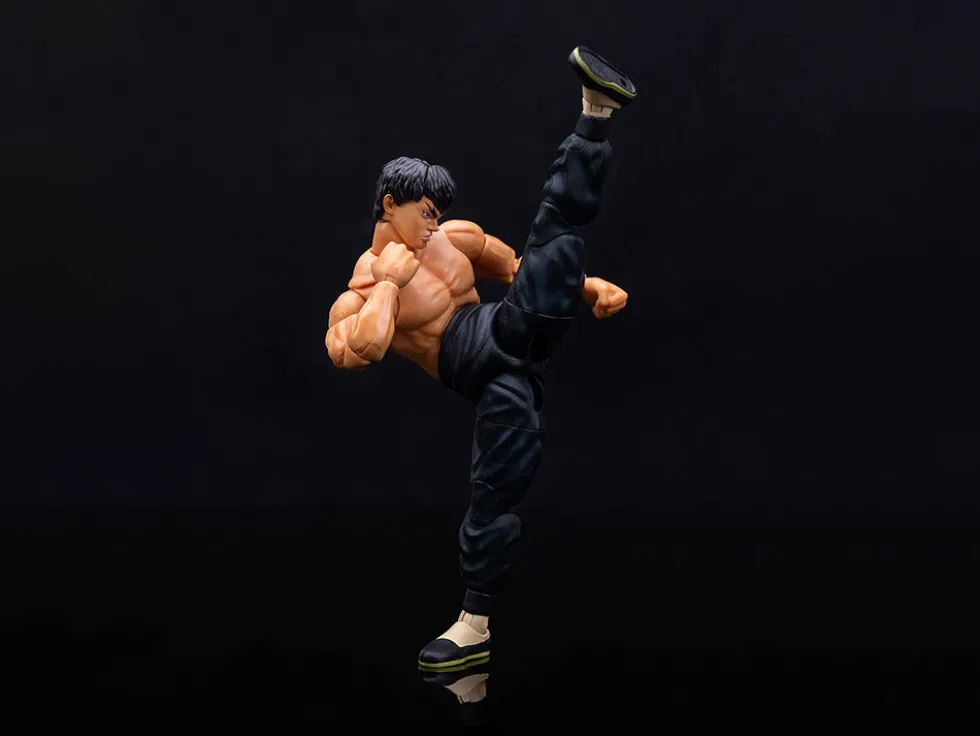 Fei Long 6 Moveable Figure with Accessories and Alternate Head and Hands Ultra Street Fighter II The Final Challengers 2017 Video Game model Jada 34217