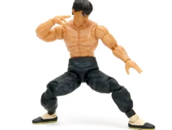 Fei Long 6 Moveable Figure with Accessories and Alternate Head and Hands Ultra Street Fighter II The Final Challengers 2017 Video Game model Jada 34217