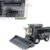 Fendt Ideal 8 Combine with Grain Head and 12 Row Corn Head Gray 1/64 Diecast Model by SpecCast