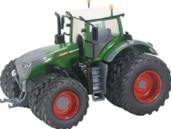 Fendt 1042 Vario Tractor with Front and Rear Dual Wheels Green with White Top 1/64 Diecast Model by SpecCast
