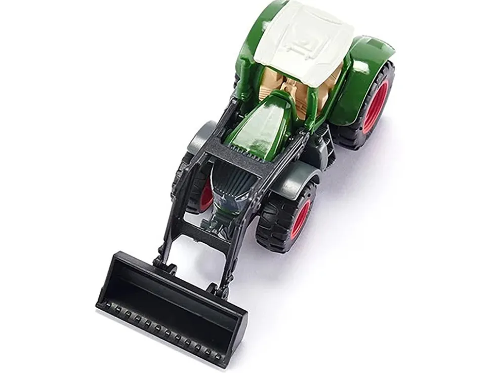 Fendt 1050 Vario Tractor with Front Loader Green with White Top Diecast Model Siku SK1393