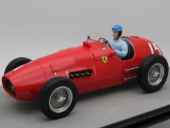 Ferrari 500 #15 Alberto Ascari Winner Formula Two F2 England GP 1952 with Driver Figure Mythos Series Limited Edition to 70 pieces Worldwide 1/18 Model Car Tecnomodel TMD18-66B