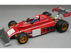 Ferrari 312 B3 Clay Regazzoni Formula One F1 "Monza GP Test" (1974) with Driver "Mythos Series" Limited Edition to 50 pieces Worldwide 1/18 Model Car by Tecnomodel