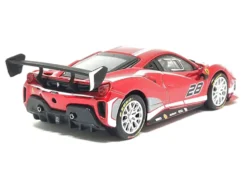 2020 Ferrari 488 Challenge EVO #28 Red Graphics Racing Series 1/43 Diecast Model Car Bburago 36309