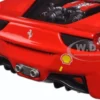 Ferrari 458 Challenge #5 Red 1/24 Diecast Model Car Bburago 26302