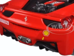 Ferrari 458 Challenge #5 Red 1/24 Diecast Model Car Bburago 26302