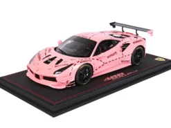 Ferrari 488 Challenge Rolex 24 Hours Daytona 2018 DISPLAY CASE Limited Edition 108 pieces Worldwide 1/18 Model Car BBR P18195