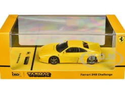 Ferrari 348 Challenge Yellow "Road64" Series 1/64 Diecast Model Car by Tarmac Works