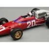 Ferrari 312/67 #20 Chris Amon 3rd Place Formula One F1 "Monaco GP" (1967) "Mythos Series" with Driver Figure and Display Case Limited Edition to 50 pieces Worldwide 1/18 Model Car by Tecnomodel