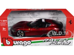 Ferrari 12Cilindri Red Metallic with Black Top