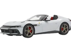 Ferrari 12Cilindri Spider Bianco Artico (Artic White) Limited Edition to 40 pieces Worldwide 1/18 Model Car by BBR