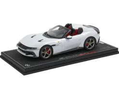 Ferrari 12Cilindri Spider Bianco Artico (Artic White) Limited Edition to 40 pieces Worldwide 1/18 Model Car by BBR