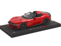 Ferrari 12Cilindri Spider Rosso Corsa Red Limited Edition to 200 pieces Worldwide 1/18 Model Car by BBR