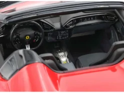 Ferrari 12Cilindri Spider Rosso Corsa Red Limited Edition to 200 pieces Worldwide 1/18 Model Car by BBR