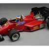 Ferrari 126 C4-M2 Michele Alboreto Formula One F1 World Championship "Presentation Version" (1984) with Driver "Mythos Series" Limited Edition to 40 pieces Worldwide 1/18 Model Car by Tecnomodel