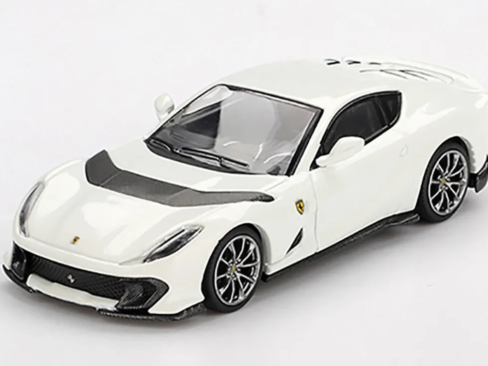 Ferrari 812 Competizione Bianco Avus White 1/64 Diecast Model Car by BBR