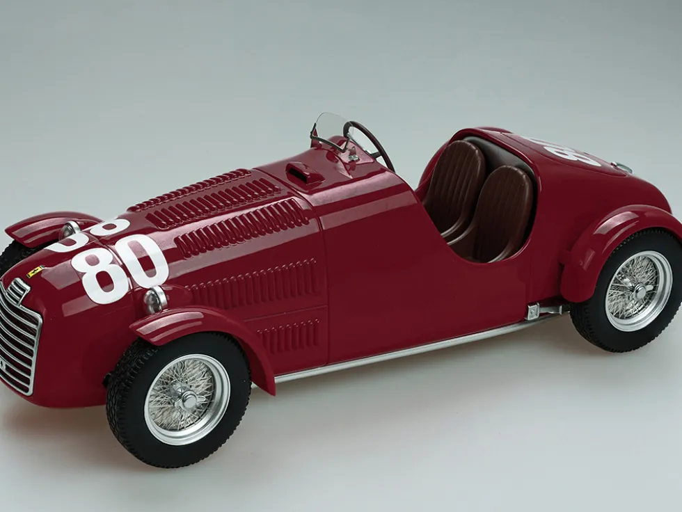 Ferrari 125C #80 Tazio Nuvolari Winner Circuito Di Parma 1947 Limited Edition to 90 pieces Worldwide Mythos Series 1/18 Model Car Tecnomodel TM18-297D
